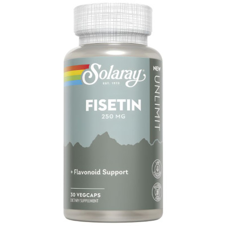 Fisetin 30 Cápsulas Vegetais Solaray