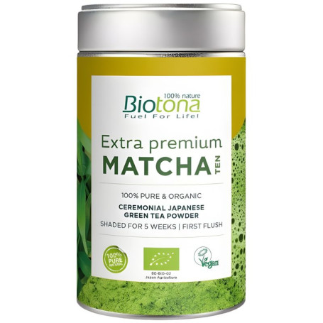 Chá Extra Premium Matcha em Pó 70G Biotona