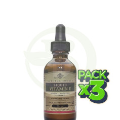 Pack 3x Vitamina E 59,2Ml. Solgar