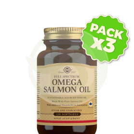 Pack 3x Full Spectrum Omega 120 Capsulas Solgar