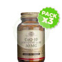 Pack 3x Coenzima Q10 30Mg 90 Cápsulas Vegetales Solgar