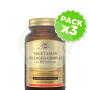Pack 3x Colageno Vegetariano Ovoderm 60 Capsulas Solgar