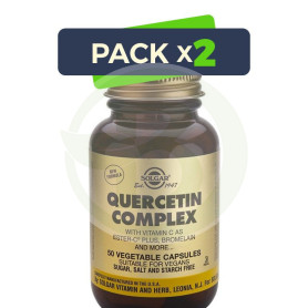 Pack 2x Quercitina Complex 50 Cápsulas Solgar