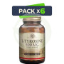 Pack 6x L-TIROSINA 50 CAPSULAS VEGETALES SOLGAR