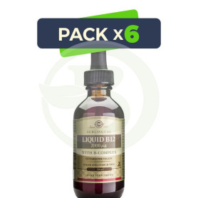 Pack 6x Vitamina B12 59Ml. Solgar