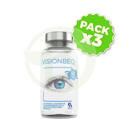 Pack 3x Visionbeq 60 Cápsulas Bequisa