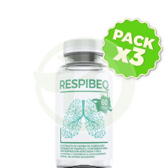 Pack 3x Respibeq 60 Capsulas Bequisa
