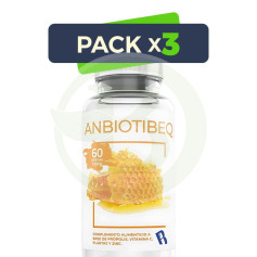 Pack 3x Anbiotibeq 60 Cápsulas Bequisa