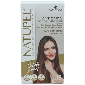 Natupel Anticaída, Força e Vitalidade 32 Cápsulas Natysal