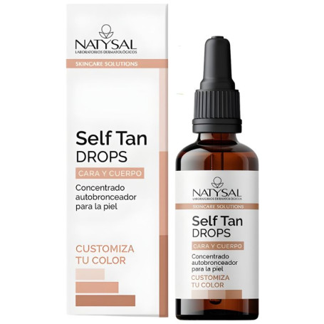 Concentrado Autobronzeador em Gotas 30Ml Natysal