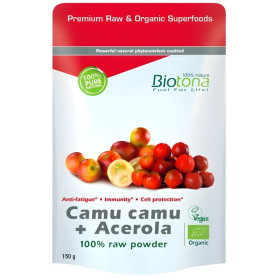Camu Camu + Acerola em Pó 150G Biotona