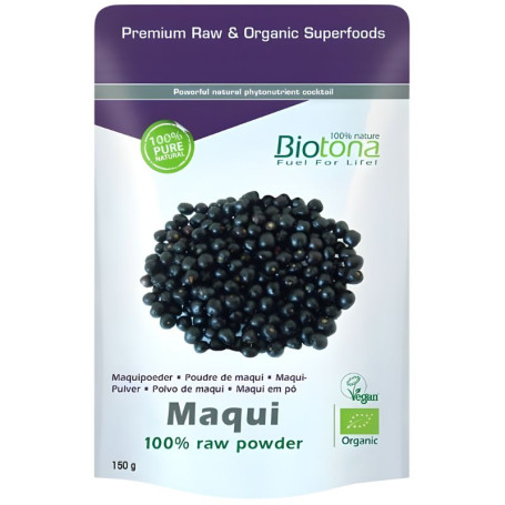 Maqui Cru em Pó 150G Biotona