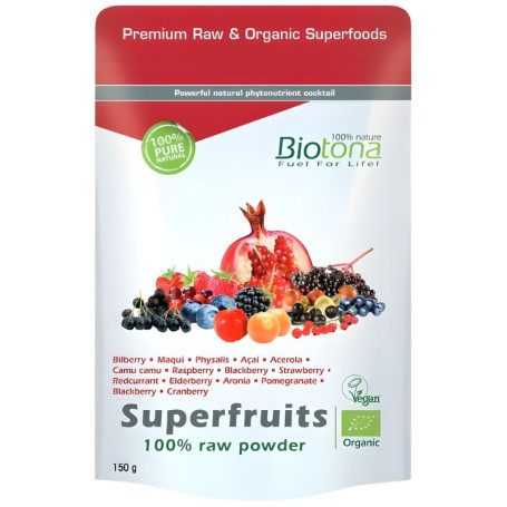 Superfrutas em Pó 150G Biotona