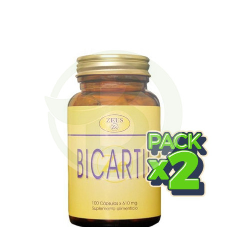 Pack 2x Bicartil 100 Cápsulas Zeus