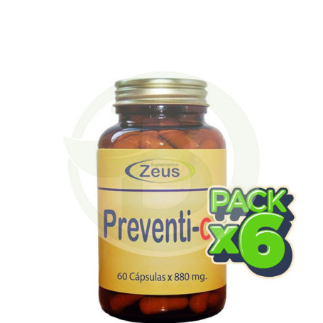 Pack 6x Preventi-OX 60 Cápsulas Zeus