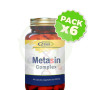 Pack 6x Metasin Complex 60 Cápsulas Vegetales Zeus