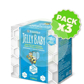 Pack 3x Jelly Baby 0% Azucar Caja De 20 Ampollas Ynsadiet