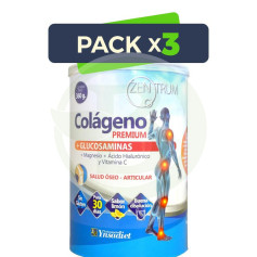 Pack 3x Colagénio Premium Hidrolizado Embalagem De 360G Ynsadiet