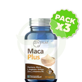 Pack 3x Maca Plus 60 Capsulas Ynsadiet