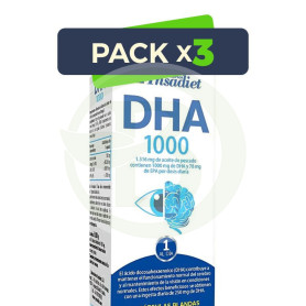 Pack 3x Dha 1000 30 Cápsulas Ynsadiet