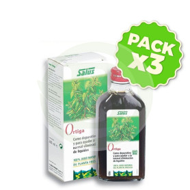 Pack 3x Jugo de Ortiga 200Ml. Salus