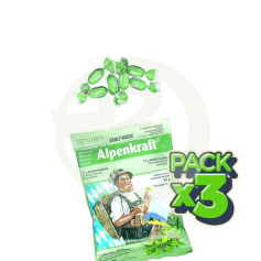 Pack 3x Rebuçados Alpenkraft 75Gr. Salus
