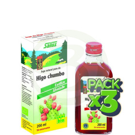 Pack 3x Jugo de Higo Chumbo 200Ml. Salus