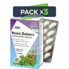 Pack 3x Neuro Balance 30 Cápsulas Salus