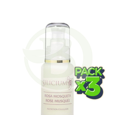 Pack 3x Rosa Mosqueta 50Ml. Silicium