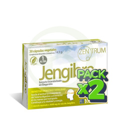 Pack 2x Zentrum Jengibre 30 Cápsulas Vegetales