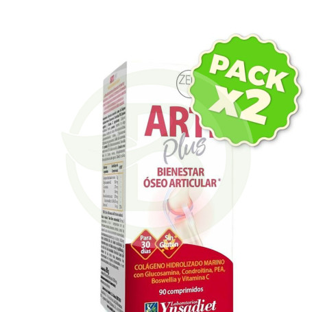 Pack 2x Zentrum Artiplus 90 Comprimidos Ynsadiet