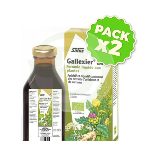 Pack 2x Gallexier Jarabe 250Ml. Salus