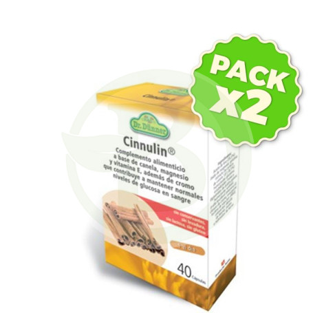 Pack 2x Cinnulin 40 Cápsulas Canela Dr. Dunner