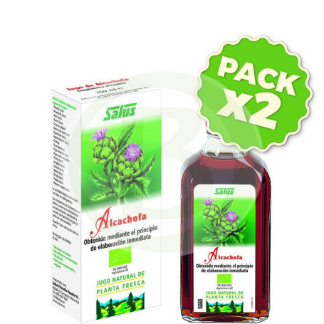 Pack 2x Jugo de Alcachofa 200Ml. Salus
