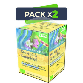 Pack 2x Infusión Flores de Bach Sosiego y Serenidad Salus