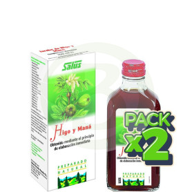 Pack 2x Jugo de Higo y Maná 200Ml. Salus