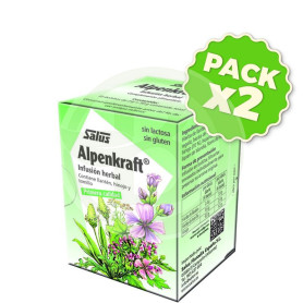 Pack 2x Alpenkraft Infusión Salus