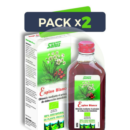Pack 2x Jugo De Espino Blanco 200Ml. Salus