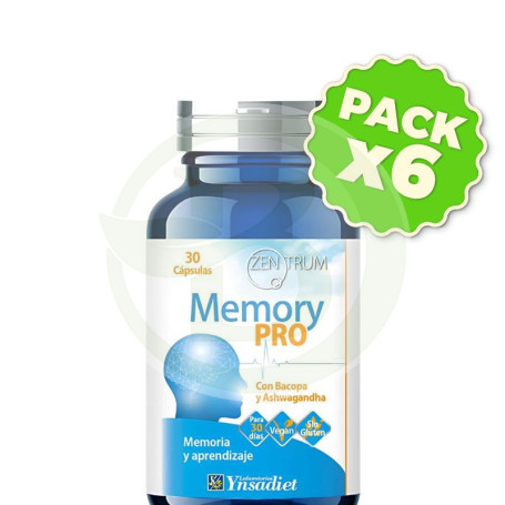 Pack 6x Memory Pro 30 Cápsulas Ynsadiet