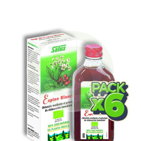 Pack 6x Jugo De Espino Blanco 200Ml. Salus