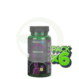 Pack 6x Orgono Defender 60 Cápsulas Silicium