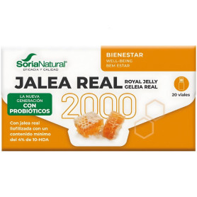 Jalea Real 2000 con Probióticos 20 Viales Soria Natural