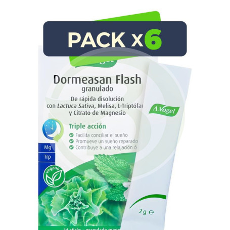 Pack 6x Dormeasan Flash 14 Sticks A. Vogel (Bioforce)