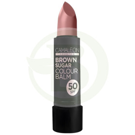 Bálsamo labial de açúcar mascavo FPS 50 Camaleão