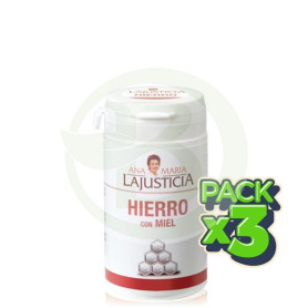 Pack 3x Hierro con Miel 135Gr. Ana Mª Lajusticia