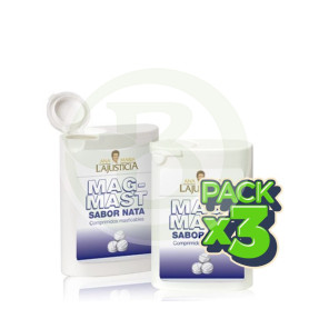 Pack 3x Magnesio Masticable 36 Comprimidos Ana Maria Lajusticia