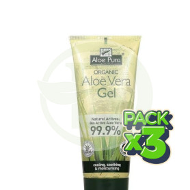 Pack 3x Aloe Vera 100Ml Aloe Pura