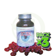 Pack 3x Ocusal Golden Green 60 Pérolas