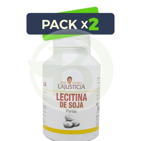 Pack 2x Lecitina de Soja 300 Perlas Ana Maria Lajusticia