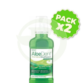 Pack 2x Colutorio con Aloe Vera 250Ml Óptima